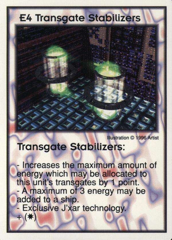 Transgate Stabilizers E4